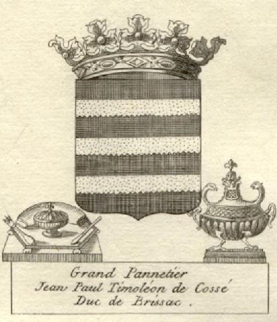 Armoiries de la France Grand Panetier de