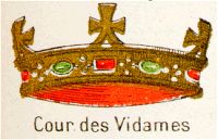 coronet of a vidame