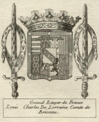 Arms of the Grand Ecuyer de France
